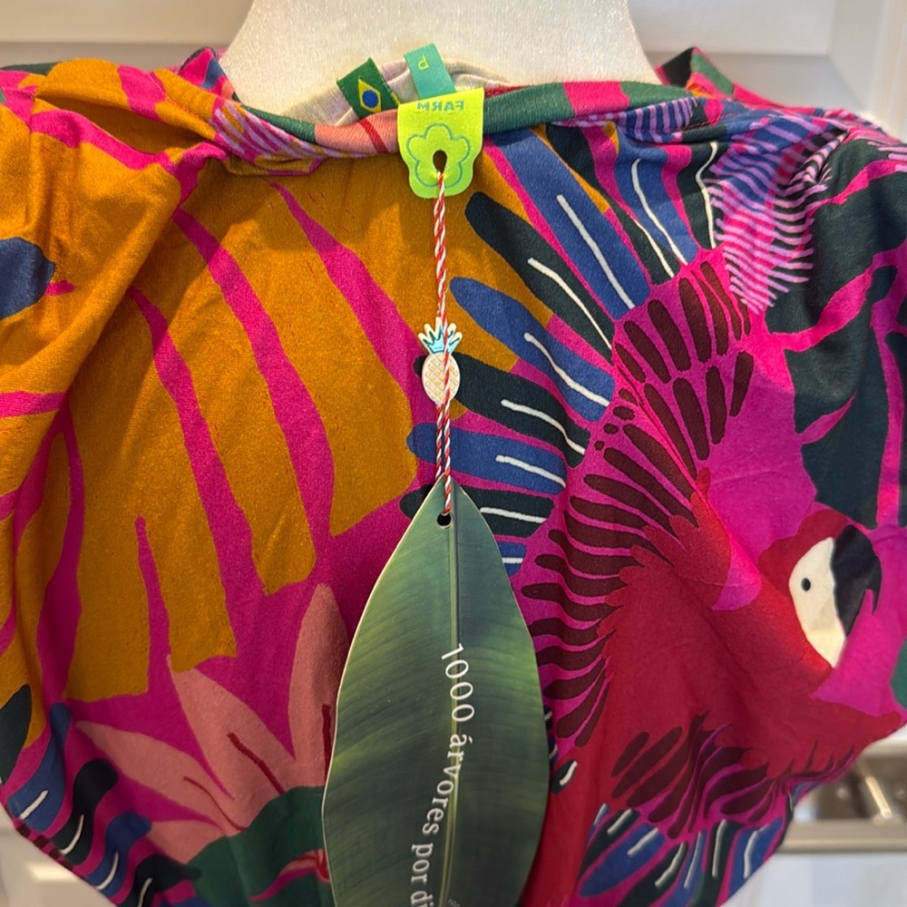 FARM Rio Multicolor Tropical Maxi Dress - Picture 6 of 8